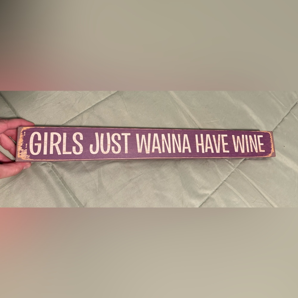 Wood sign